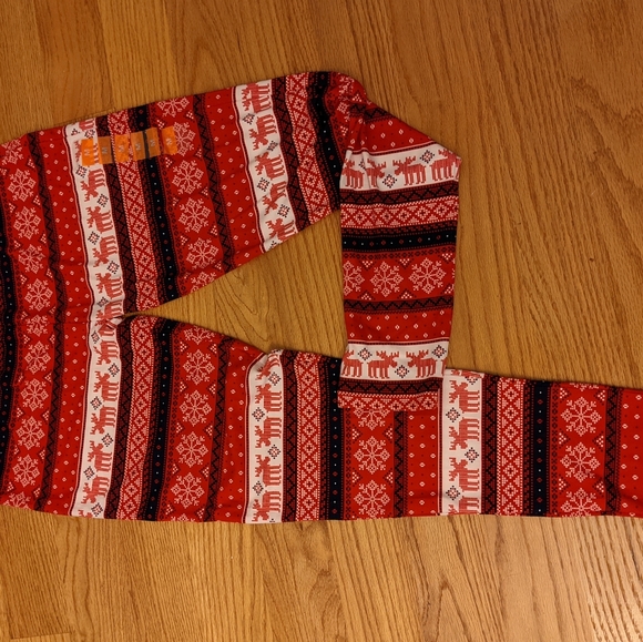 NWT Rockin' Around Christmas leggings - Picture 4 of 4
